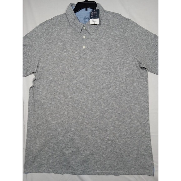 St. John's Bay Other - St Johns‎ Bay Polo Men's  2XLT Supersoft Quick-dri Gray